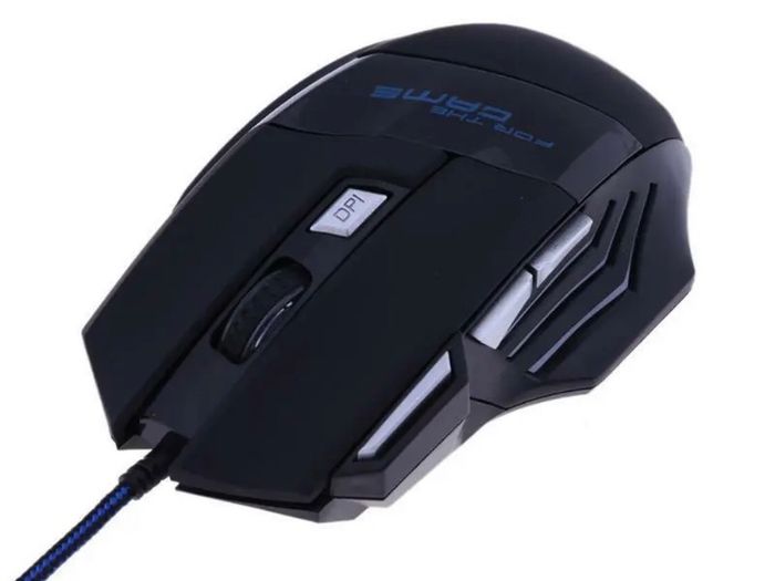 Pro 7 Button Gaming Mouse 5500 DPI Optical LED Gamer