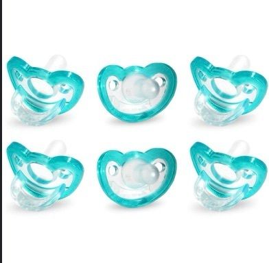 RaZbaby Jollypop Pacifier for Newborns & Up, 6 pack