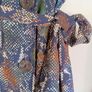 Women's snake print dress Image 7