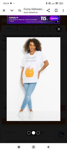 halloween t shirt pumpkin maternity top size m