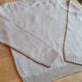 Fantastic H&M Christmas Jumper Reindeer Gold Pom Pom Age 14 Yrs Image 8