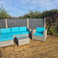 Garden Rattan Sofa Set, Exclusive Outdoor Furnitur