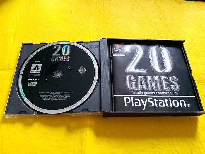 20 Family games Compendium PlayStation 1 Ps1 PlayStation 2 ps2 games Original