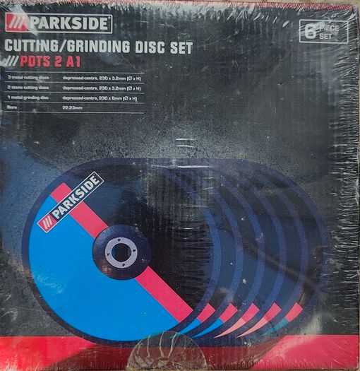 Parkside 230mm angle grinder discs
