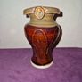 Castle Arch brown glaze pottery vase Image 3
