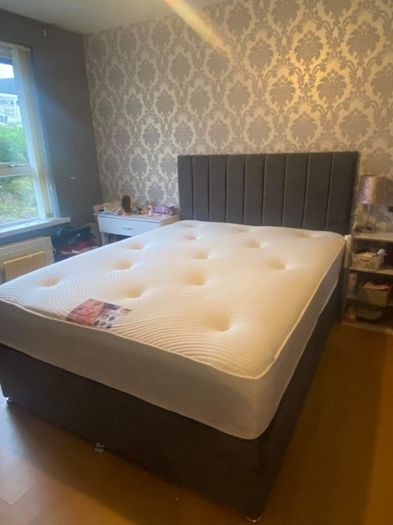 Brand New Stylish Divan Beds. 3ft, 4ft, 4ft6, 5ft And 6ft Sizes Available . Tufted Mattresses, Drawers Option, And Multiple Headboard Designs Instock