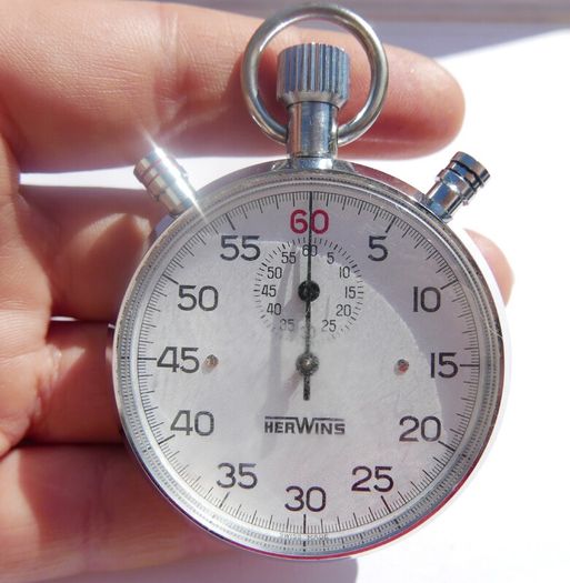 Herwins Vintage Stopwatch Swiss Made