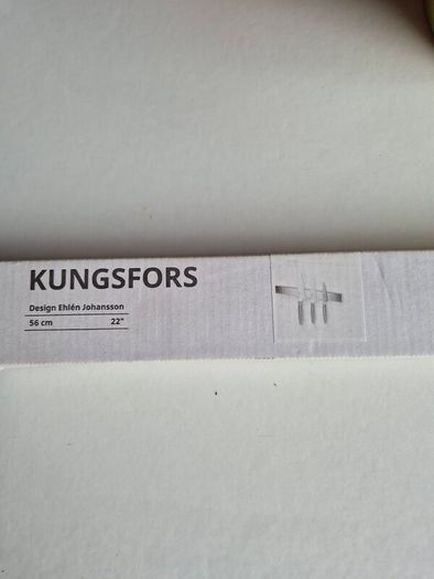 IKEA KUNGSFORS Magnetic Knife Rack Stainless Steel - 56 cm / 22" (Brand New in Box)