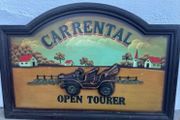 1970s vintage sign 60 cm wide