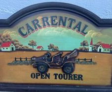 1970s vintage sign 60 cm wide