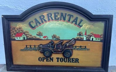 1970s vintage sign 60 cm wide