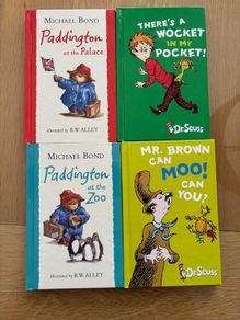 Dr Seuss & Paddington Hardback Books