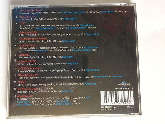 Christie Hennessy [2008] The Two Of Us - The Duets Album (CD Album)