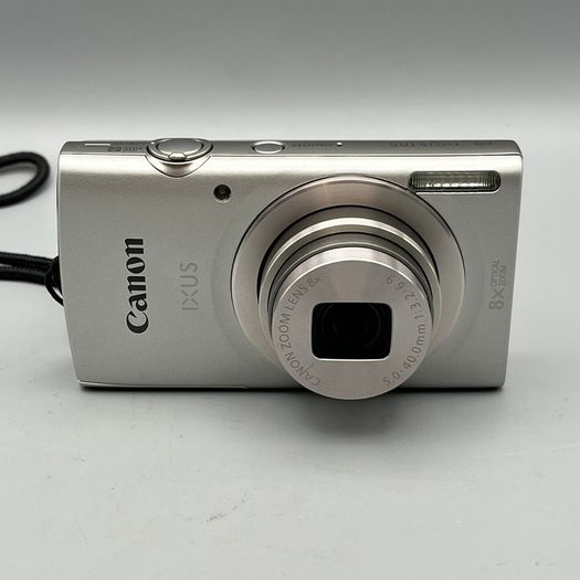 Canon IXUS 185 20MP Digital Camera Silver - Full Kit