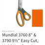 Mundial 8.5inch craft scissors Image 2