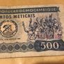 500 Meticais 1980 Mozambique Image 3