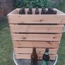 Beer Bottles x 20 + stacking crate Image 2
