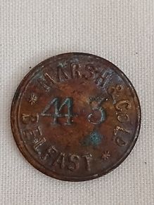 Marsh & Co. Belfast token