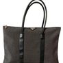 YSL Tweed and Leather Weekender Tote Image 10