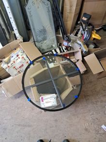 circular glass unit 564mm