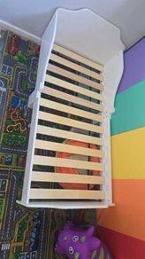 Toddler bed and mattress