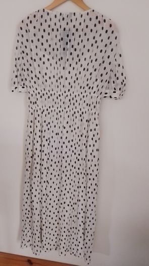 Ivory and Black Dress