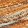 Coffee Table Black 68x68x30 cm Solid Reclaimed Wood Image 2