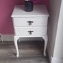 upcycled large bedside cabinet very sturdy piece of furniture Image 2