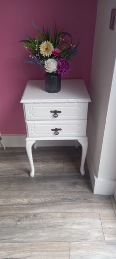 upcycled large bedside cabinet very sturdy piece of furniture