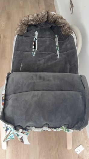 Baby Luno Nordic Footmuff Pram Liner