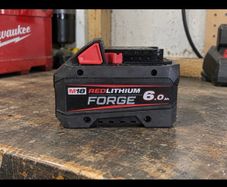 Milwaukee 6.0 amp near new battery