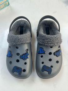 Boys PS lined Crocs