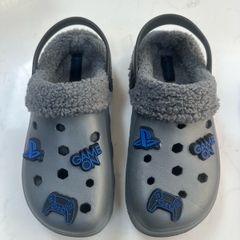 Boys PS lined Crocs
