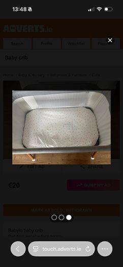 Babylo baby crib