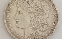 1892 morgan silver dollar