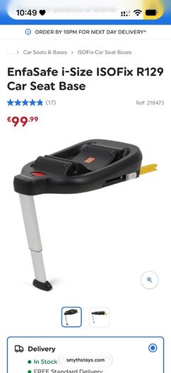 Baby Car Seat + ISOFIX Base