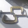 A pair of Record Junior 2 1/2" G Clamps Image 3