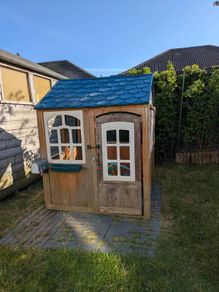 Wooden playhouse