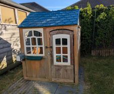 Wooden playhouse