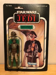 Vintage Star Wars Lando Skiff Guard Carded