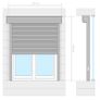 Roller Shutter Aluminium 130x140 cm White Image 6