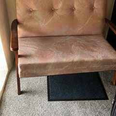 2 seater and armchair