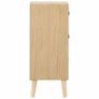 Sideboard with 6 Drawers 60x30x75 cm Solid Pinewood Image 4