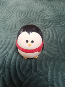 Xmas penguin candle