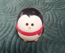 Xmas penguin candle