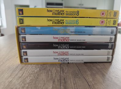 How I Met Your Mother Seasons 1-6 & 8 DVDs
