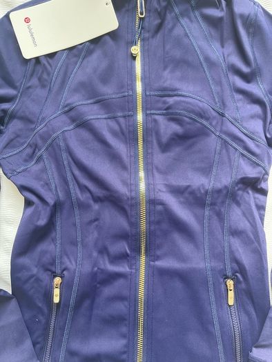 lululemon navy zip