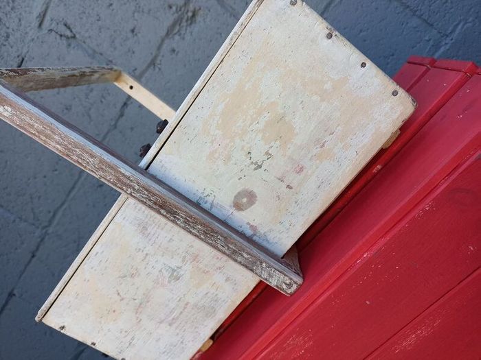 Vintage Wood Carrying Box