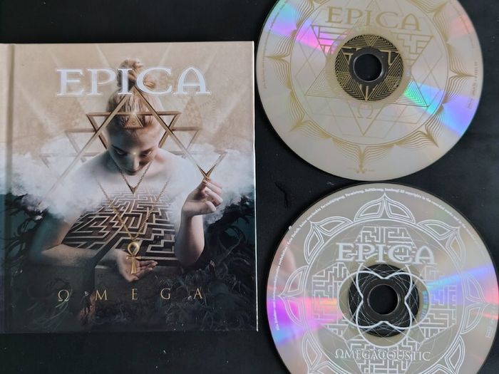 Epica - Omega 2 x CD (2021) Special Editon Digibook with slipcase Symphonic Metal EX+