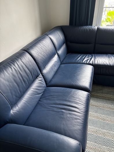 L Shaped Leather Couch